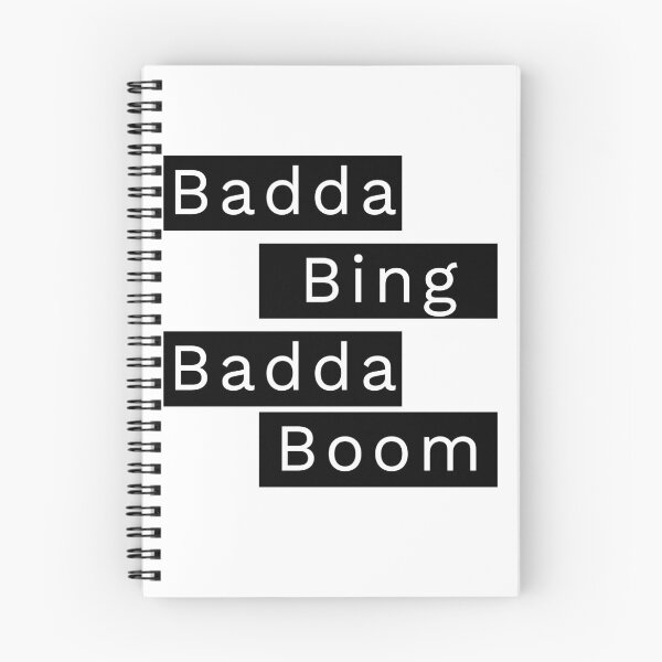 Item preview, Badda bing badda boom designed and sold by Kreative4.