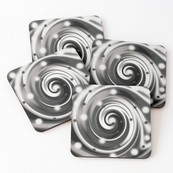 Item preview, Bittersweet Dark Lollipop - abstract vortex designed and sold by zazuzanta.