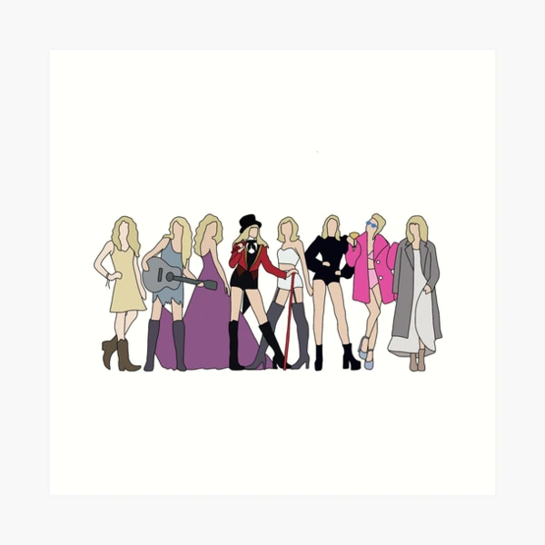 Taylor Swift Eras Tour Canvas Print for Sale by dolphin1128