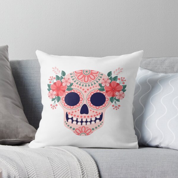 Item preview, floral skull dia de los muertos designed and sold by JaMatt1983.