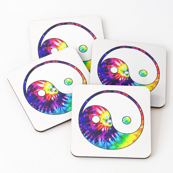 Item preview, Tie dyed Yin yang  designed and sold by Crystalsgraphix.