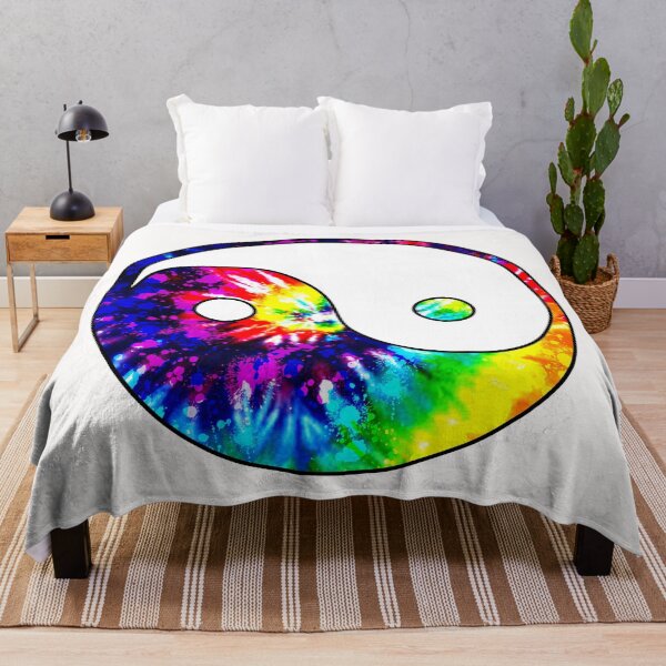 Item preview, Tie dyed Yin yang  designed and sold by Crystalsgraphix.