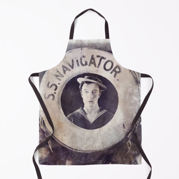Item preview, Buster Keaton - The Navigator - Watercolor Vintage - D26 designed and sold by DecoVintage.