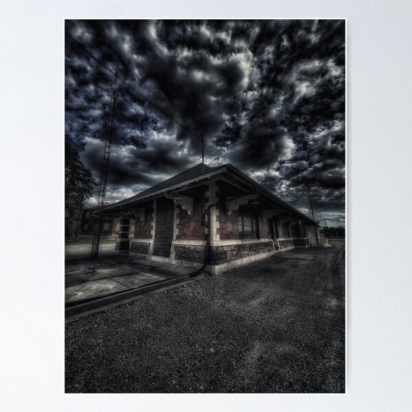 Item preview, Train Station designed and sold by LauraBaileyPix.