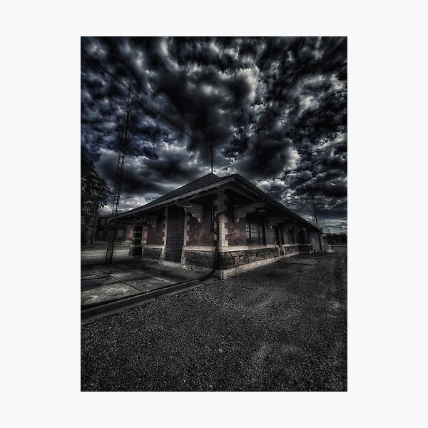 Item preview, Train Station designed and sold by LauraBaileyPix.