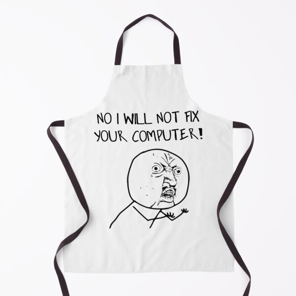 Item preview, No I Will Not Fix Your Computer designed and sold by TyrannicalTees.