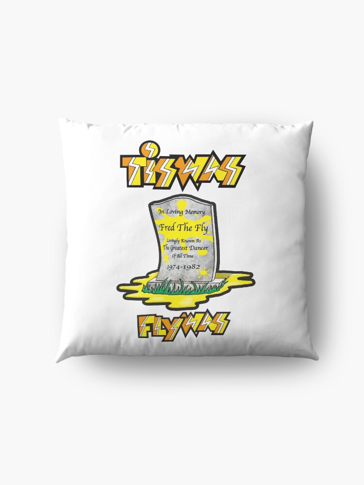 Alternate view of Tiswas Dying Fly Floor Pillow