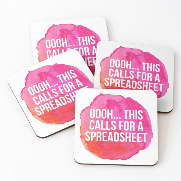 Item preview, Oooh... This Calls for a Spreadsheet designed and sold by Everythingafter.