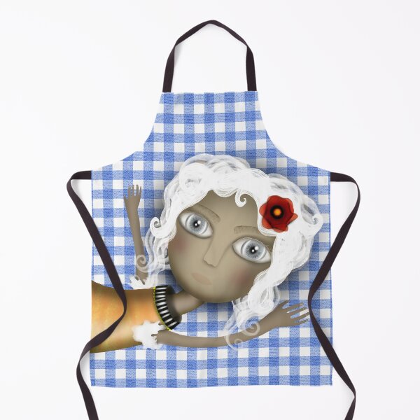 Item preview, Puppe Blaue Vichy Karo designed and sold by rupydetequila.