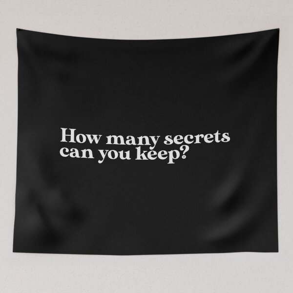 Item preview, How many secrets can you keep? designed and sold by a-2-z.
