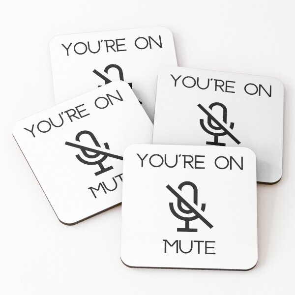 Item preview, You're on Mute Print designed and sold by ChartGifts.