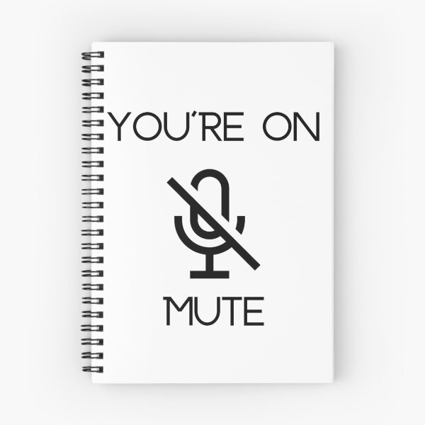Item preview, You're on Mute Print designed and sold by ChartGifts.