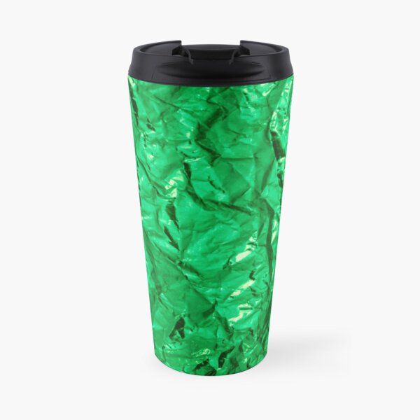 glamour 010 green glittery foil Travel Mug