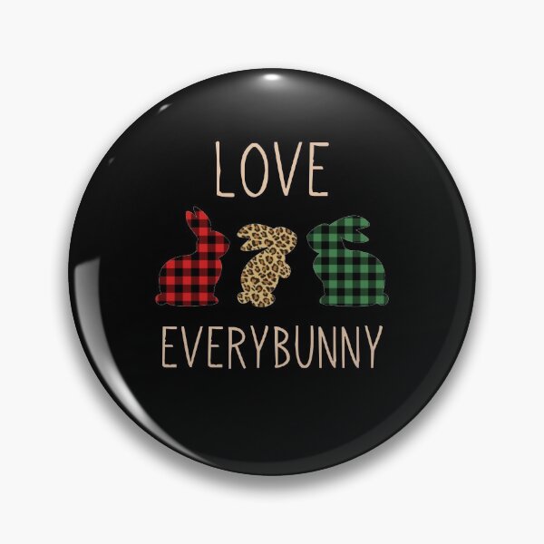 Item preview, Love Everybunny Cute Easter Bunny Plaid Leopard Print designed and sold by TrendingTees4u.