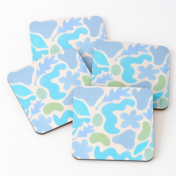 Item preview, Soft Abstraction - blue designed and sold by Home with Lola.