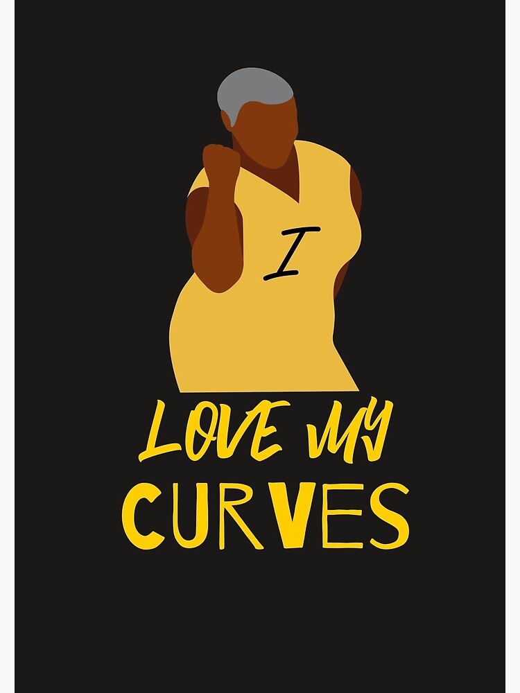 I Love My Curves: Funny Lined Notebook