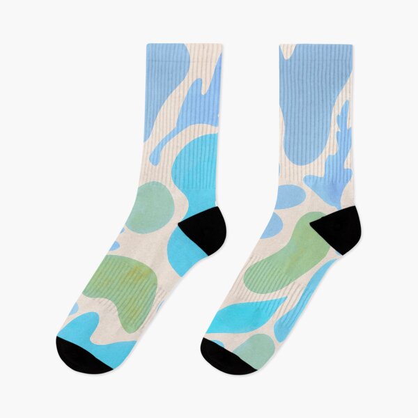 Item preview, Soft Abstraction - blue designed and sold by Home with Lola.