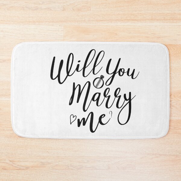 Item preview, Will You Marry Me? engagement Wedding  designed and sold by Dollfacedesign.