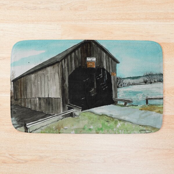 Item preview, Covered Bridge - Darlings Island  designed and sold by Dureall Ramsdell.