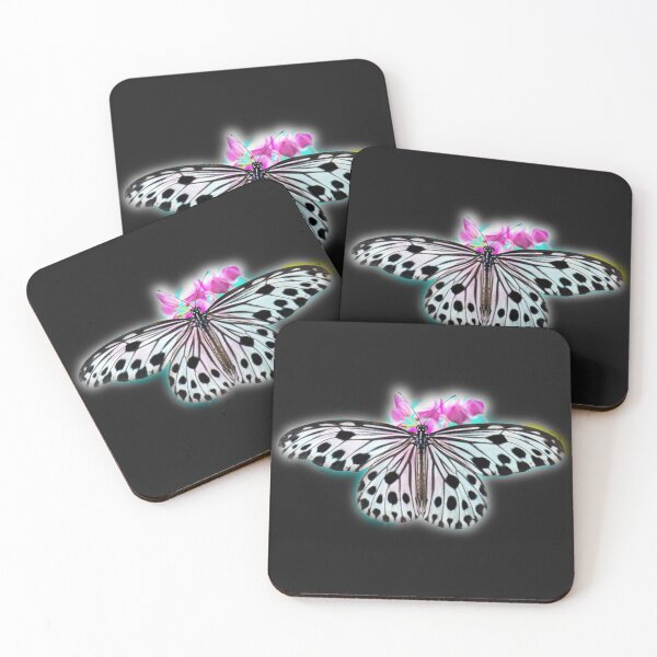 Item preview, Black and White Spotted Butterfly designed and sold by butterflyzz.