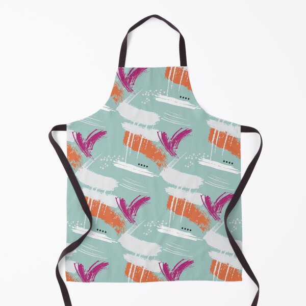 Item preview, Mid century mint abstract print designed and sold by Milatoo.