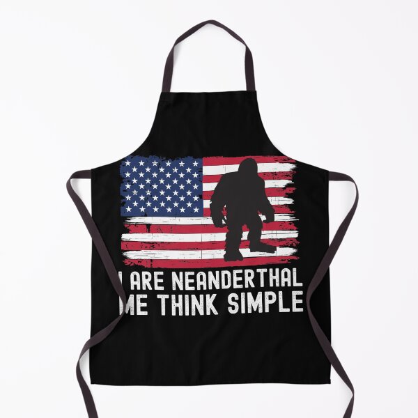 Item preview, Funny American Neanderthal Thinking American Flag designed and sold by TrendingTees4u.