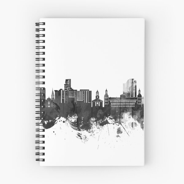 Item preview, augusta ga skyline bw designed and sold by BekimART2.