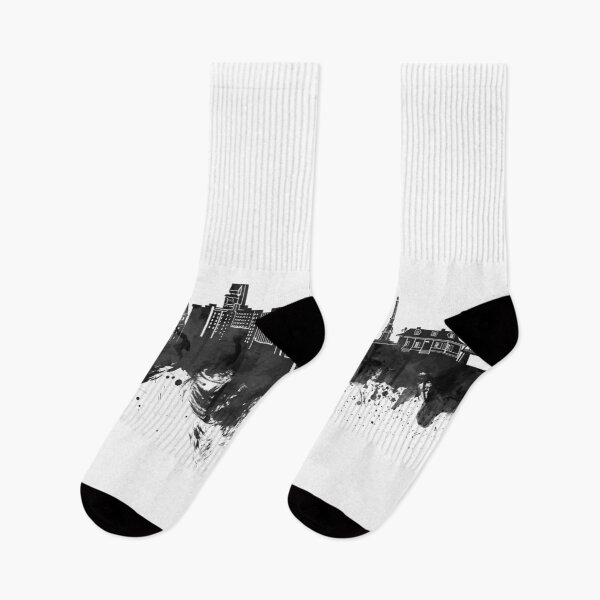 Item preview, augusta ga skyline bw designed and sold by BekimART2.