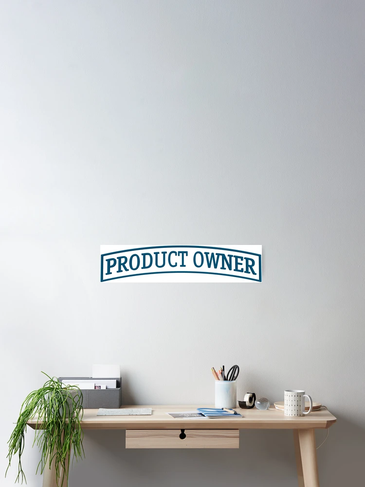 Thumbnail 2 of 3, Poster, Product Owner designed and sold by Tech-e-Tees.