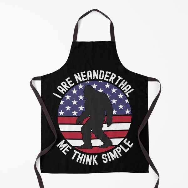 Item preview, Funny American Neanderthal Thinking American Flag designed and sold by TrendingTees4u.