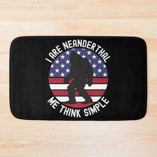 Item preview, Funny American Neanderthal Thinking American Flag designed and sold by TrendingTees4u.