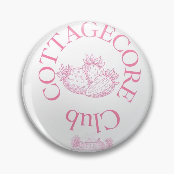 Item preview, Vintage Style Cottagecore Strawberry Logo designed and sold by ToastyBopShop.