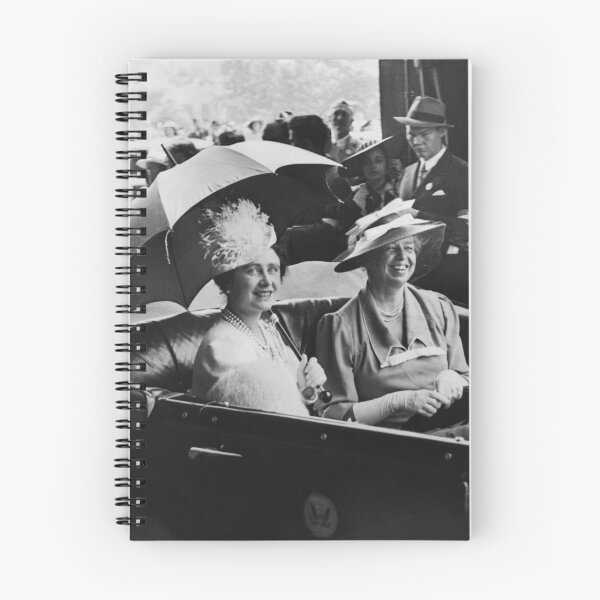 Item preview, Eleanor Roosevelt and Queen Elizabeth In Convertible - 1939  designed and sold by warishellstore.