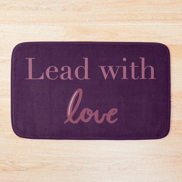 Item preview, Lead with Love - Purple and Pink designed and sold by annedesignco.