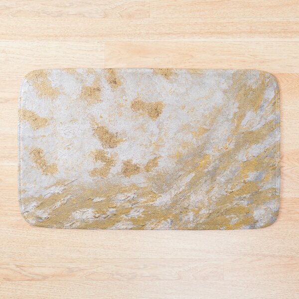 Item preview, Light Travel - Gold and Silver Abstract Artwork designed and sold by Ilana Khoshsima.