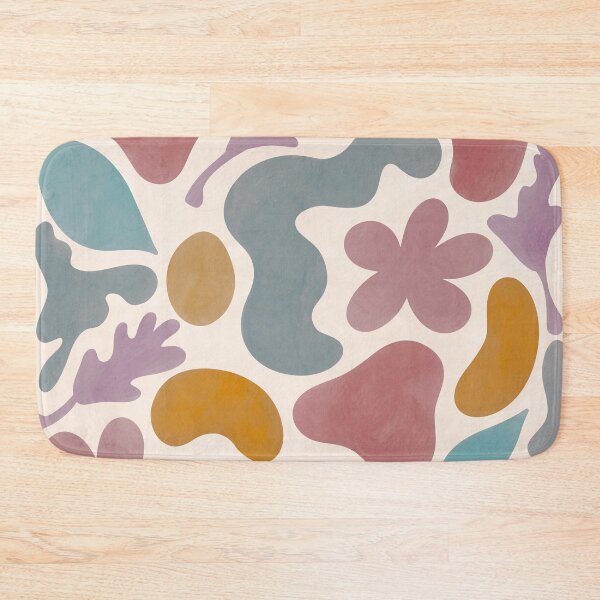 Item preview, Soft Abstraction - red & green tones designed and sold by Home with Lola.