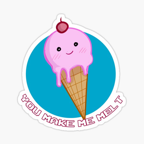 Funny Dessert Puns Stickers Redbubble