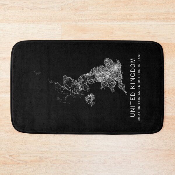 Item preview, United Kingdom Road Map  designed and sold by clarkstpress.