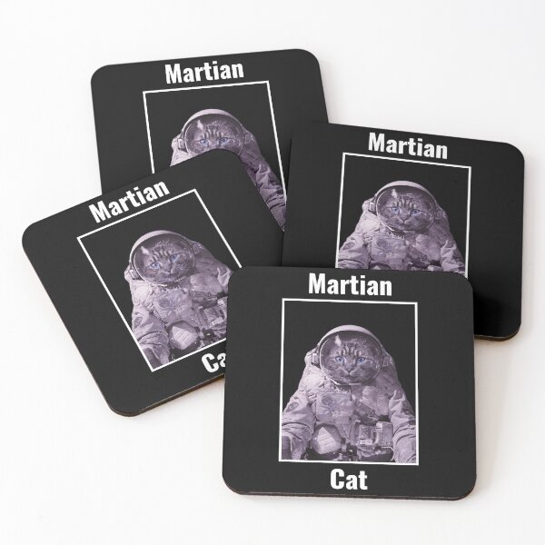 Item preview, Martian cat designed and sold by Trantor-Tees.