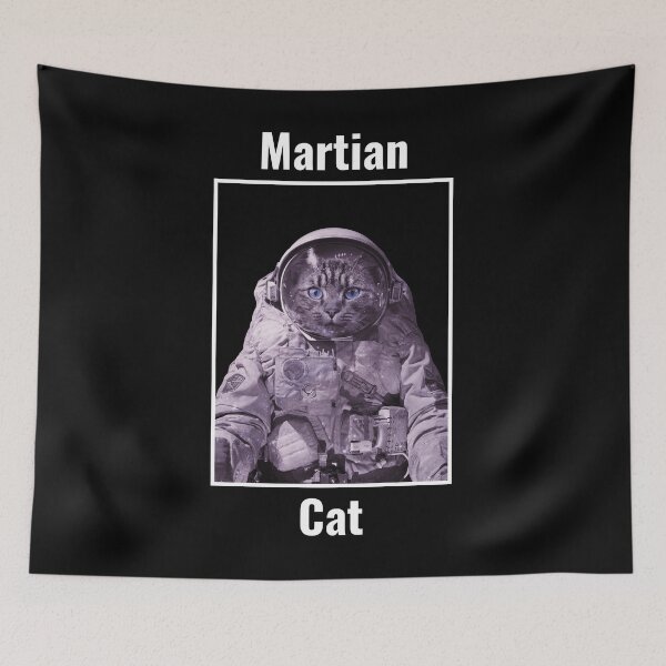 Item preview, Martian cat designed and sold by Trantor-Tees.