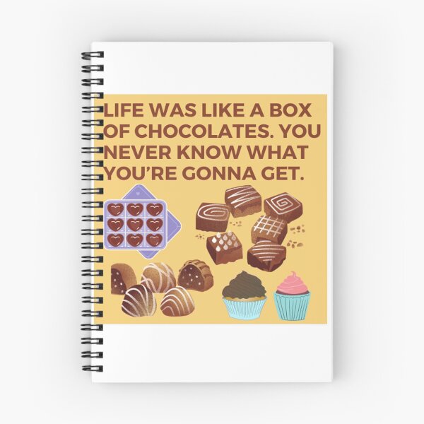 Item preview, Life Was Like A Box Of Chocolates Phrase designed and sold by HappyDays-.