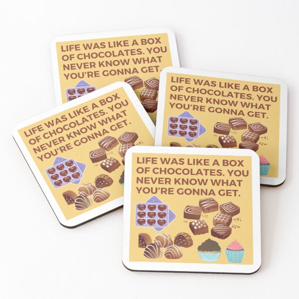 Item preview, Life Was Like A Box Of Chocolates Phrase designed and sold by HappyDays-.