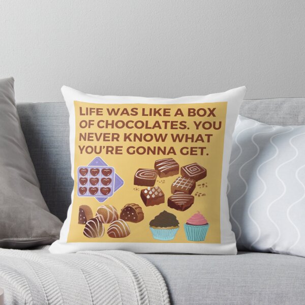 Item preview, Life Was Like A Box Of Chocolates Phrase designed and sold by HappyDays-.