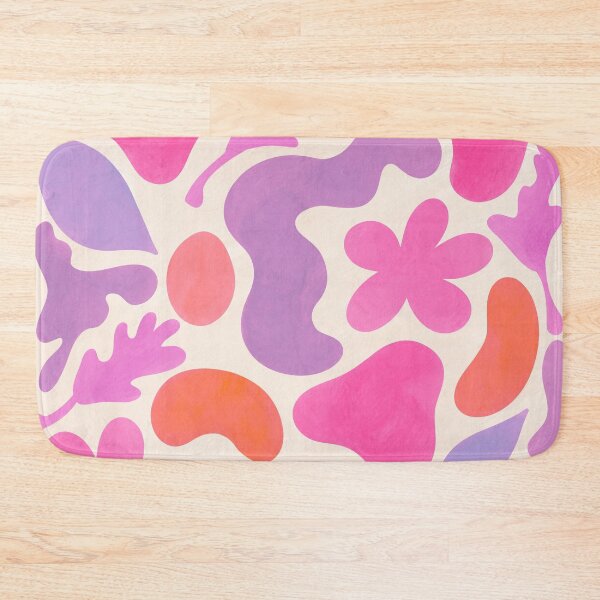 Item preview, Soft Abstraction - Pink and Purple designed and sold by Home with Lola.