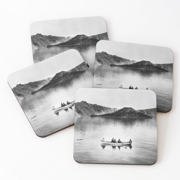 Item preview, Boating On Crater Lake - Crater Lake National Park - 1912 designed and sold by warishellstore.