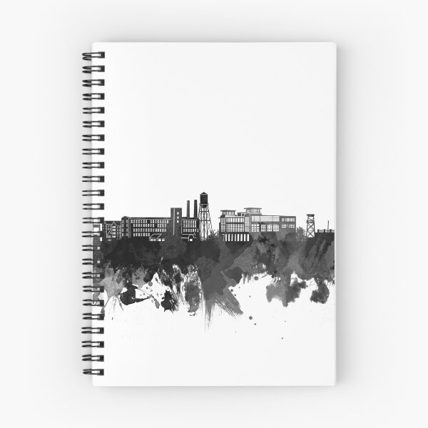 Item preview, columbus ga skyline bw designed and sold by BekimART2.