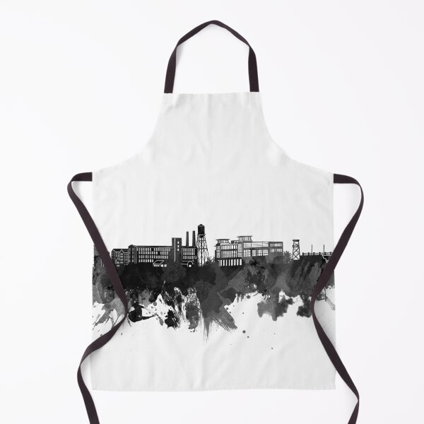 Item preview, columbus ga skyline bw designed and sold by BekimART2.