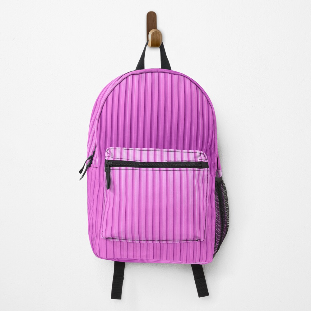 Glamour 009 violettes Rippenmuster Rucksack