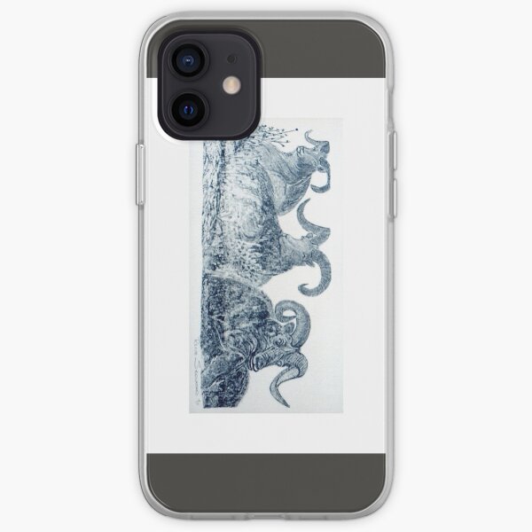 GOAT-EE-NESS - Etching by REKHA IYERN FE RECORDS CANADA iPhone Soft Case