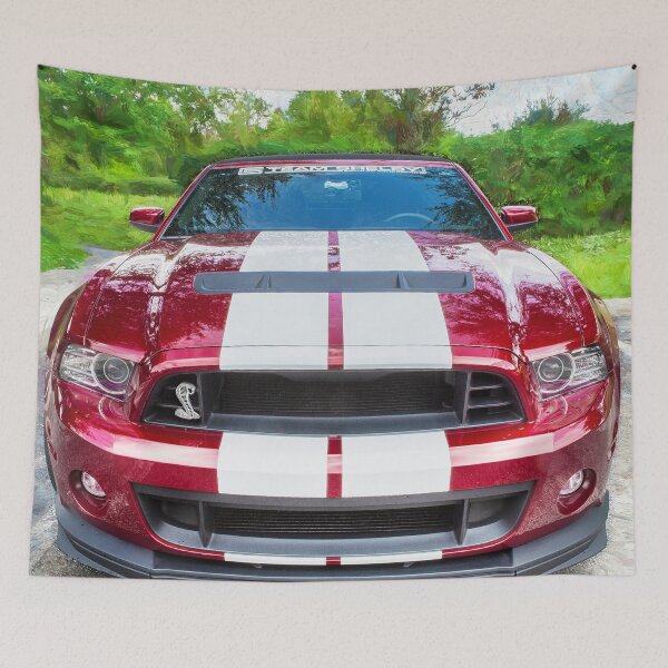 Item preview, 2013 Red Ford Mustang Shelby Convertible GT 500 X132  designed and sold by RichFrancoCars.